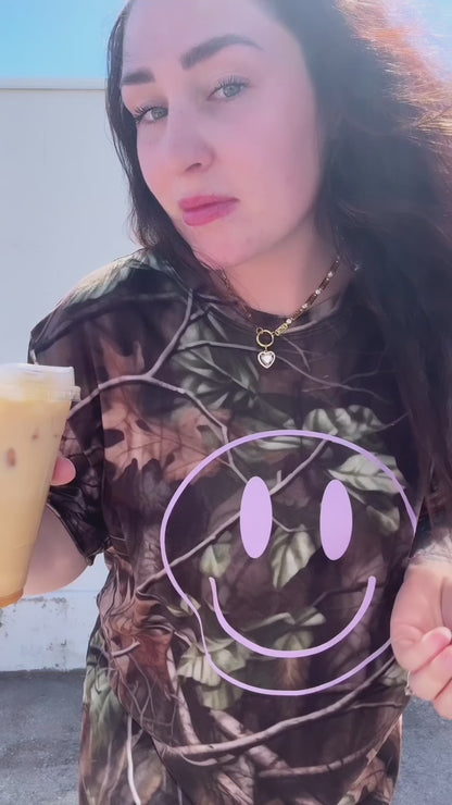 Feelin’ Happy Camo Tee